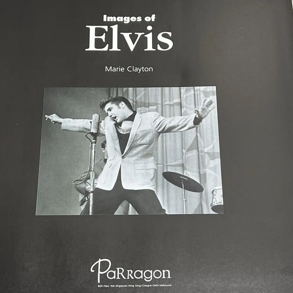 Images of Elvis Hardcover Coffee Table Book by Marie Clayton‎